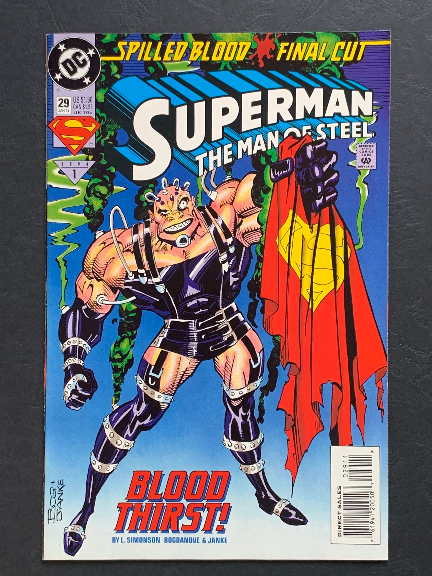Superman: The Man of Steel Issue 1